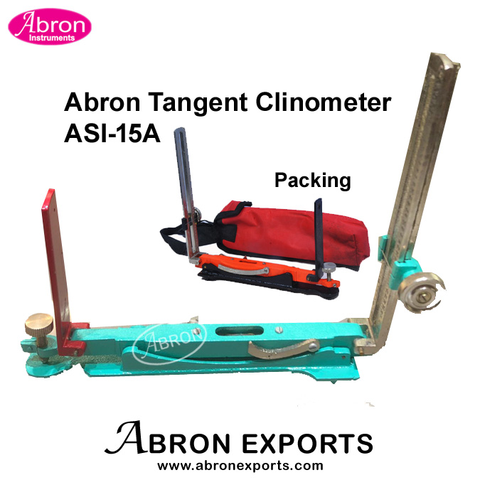 Tangent Clinometer Brass with bag  Abron ASI-79A
